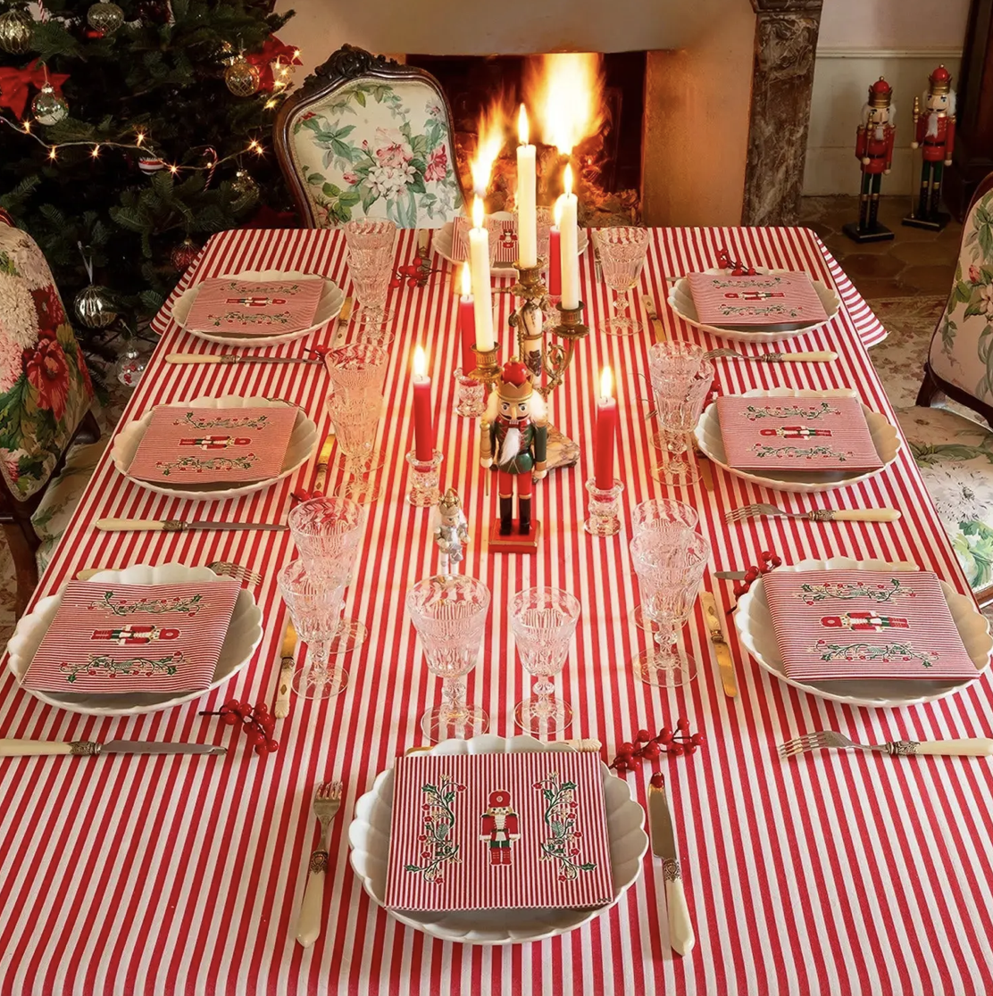 Grandes Serviettes de Noël Casse-Noisette – Françoise Paviot – Image 3