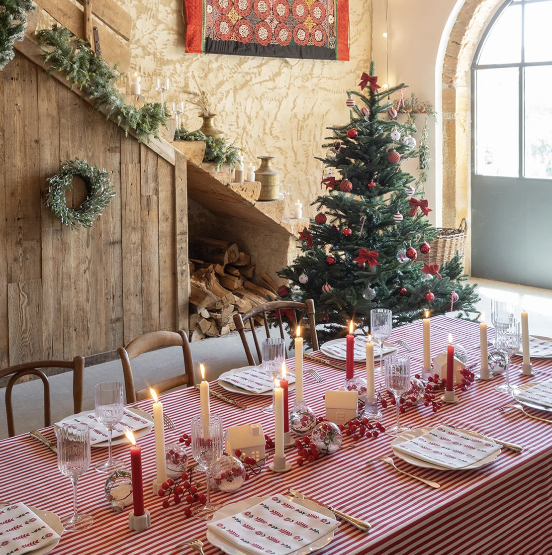 Grandes Serviettes de Noël Garland – Françoise Paviot – Image 3