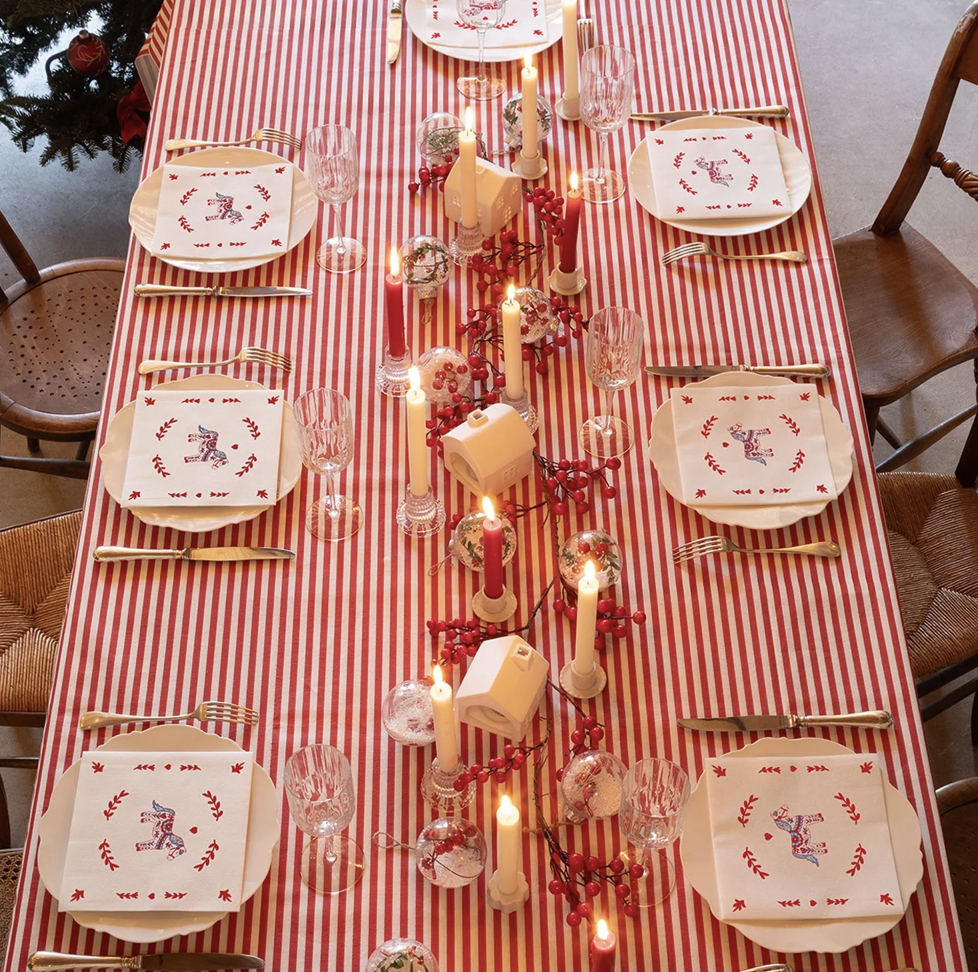 Grandes Serviettes de Noël Poney – Françoise Paviot – Image 3