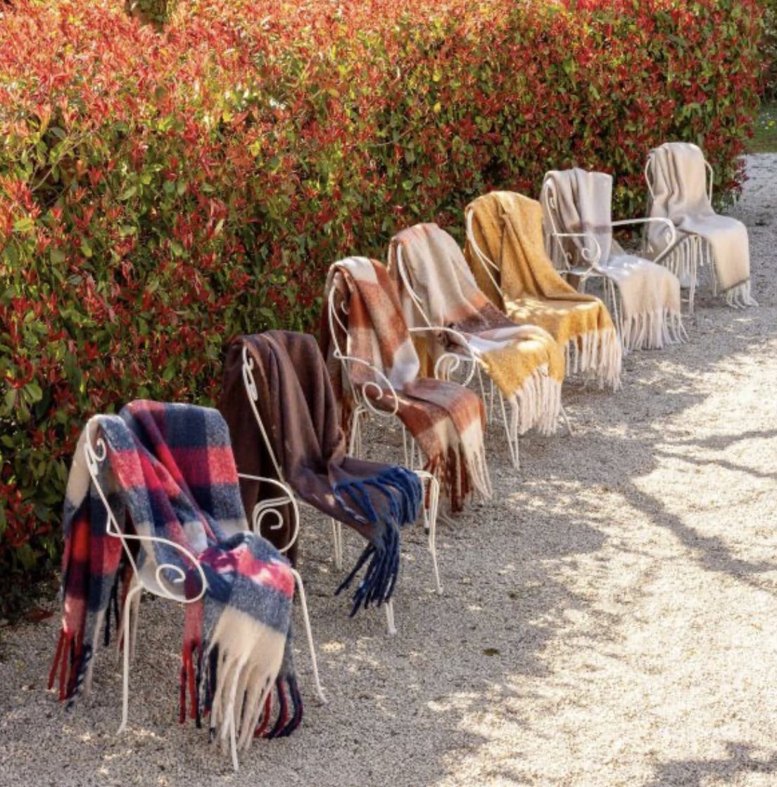Plaid Isabel 130 × 160 cm – Vivaraise – Plusieurs coloris – Image 2