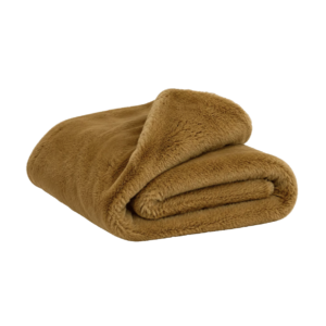 Plaid Chamonix Gold 150 × 200 cm – Haomy