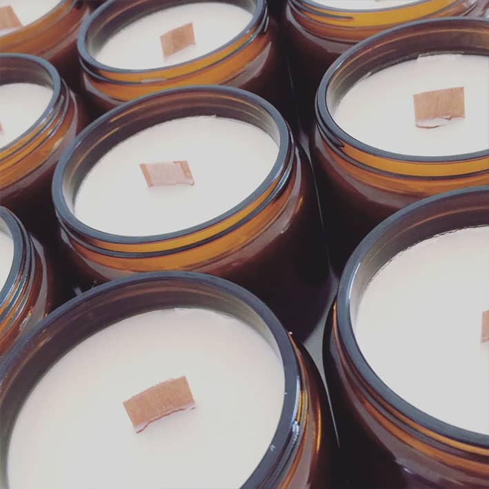 Bougies artisanales naturelles - Les Romanaises