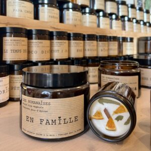 Bougie de Noël - En famille – Pain d’épices