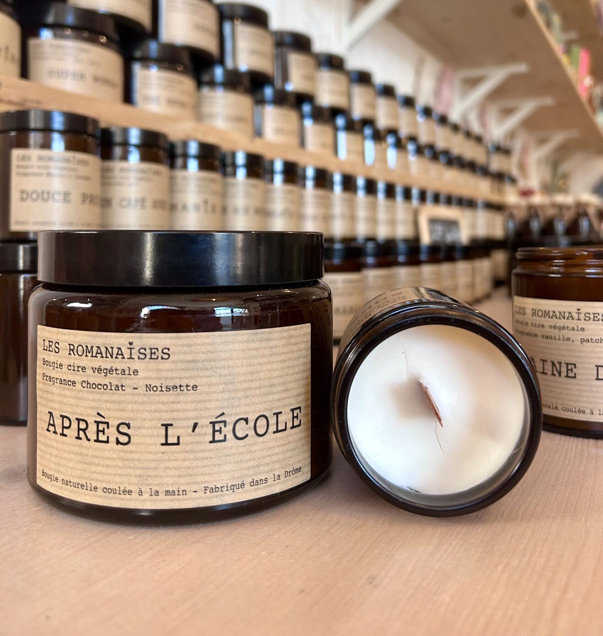 Bougie Après l'école - Chocolat noisette