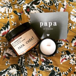 Bougie Papa chéri - Agrumes aromatiques