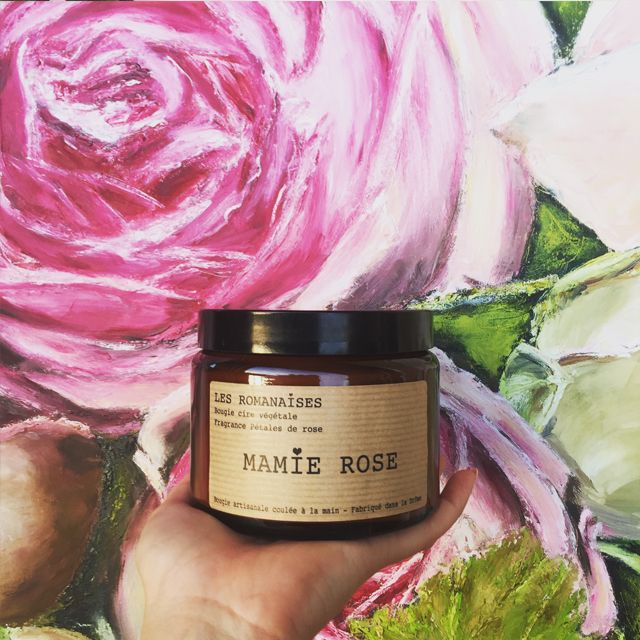 Bougies artisanales naturelles - Les Romanaises