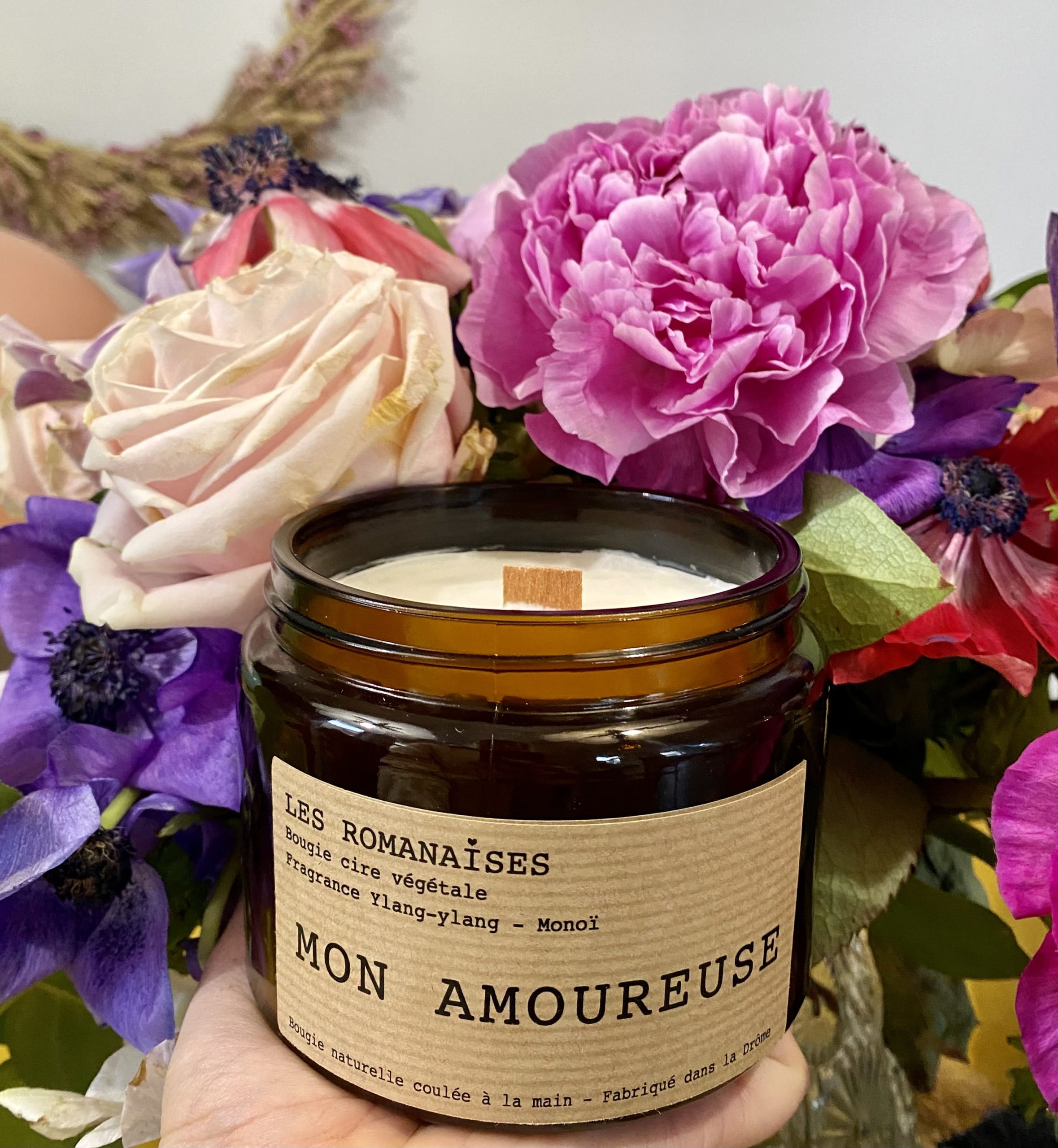 Bougie Mon amoureuse - Ylang-ylang & Monoï