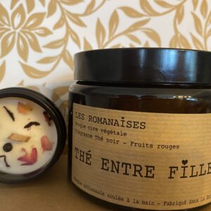 Bougie Thé entre filles - Thé noir & fruits rouges