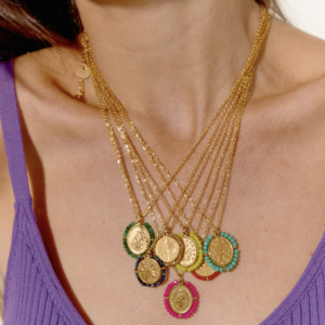 Collier Médaille Santa Maria PALAS - Plusieurs coloris