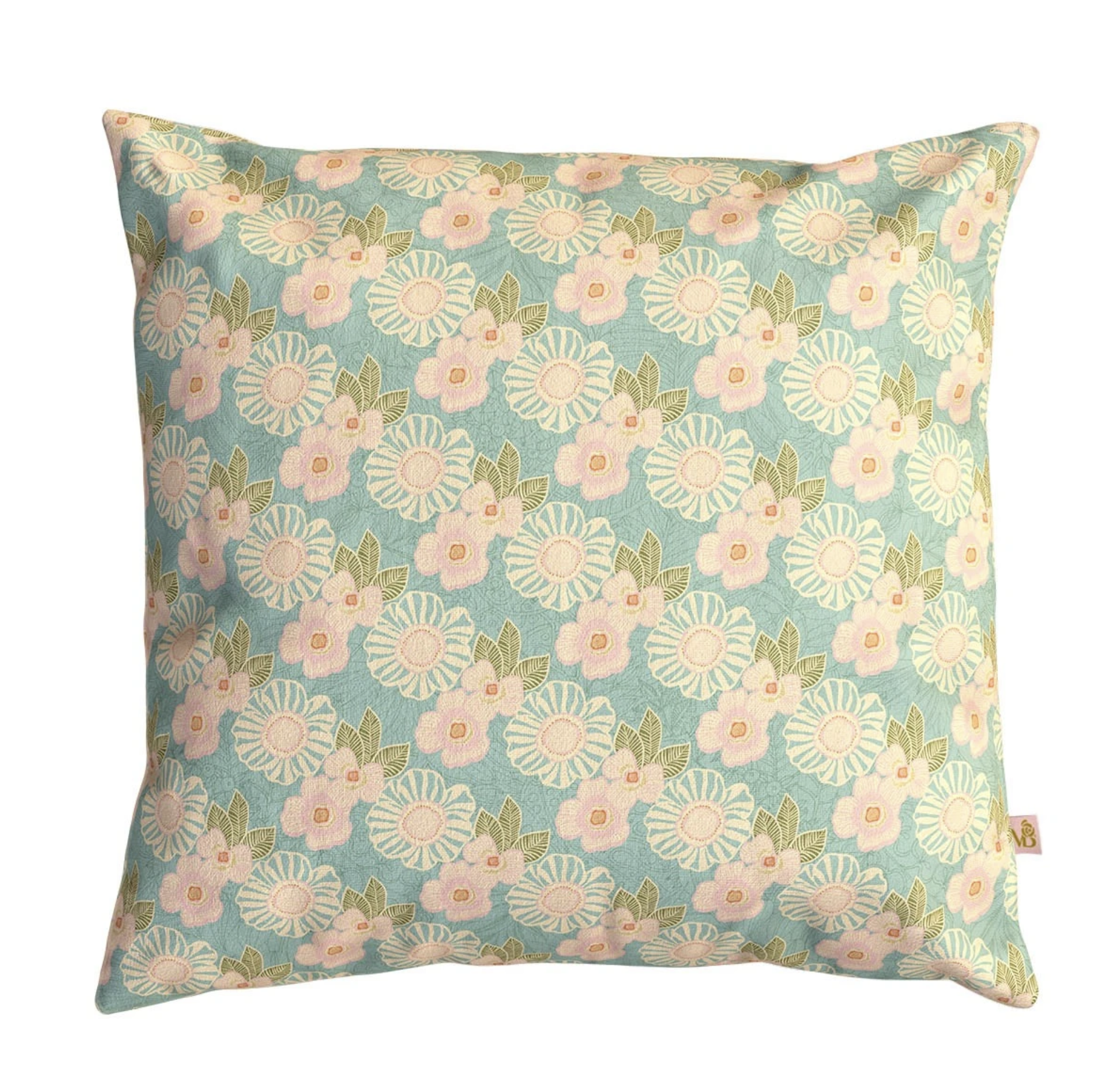 Housse de coussin d'extérieur THAIS céladon 45 x 45cm