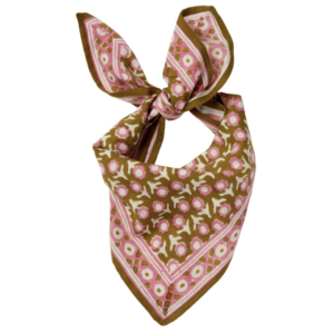 Petit Foulard Indien - Awisha Absynthe
