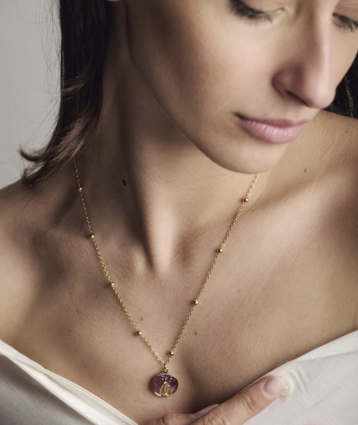 Collier Liam orange – By Garance – Image 2