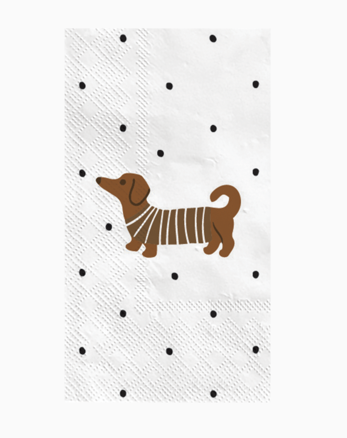 Serviettes en papier Teckel Dog x15 – OPJET – Image 2