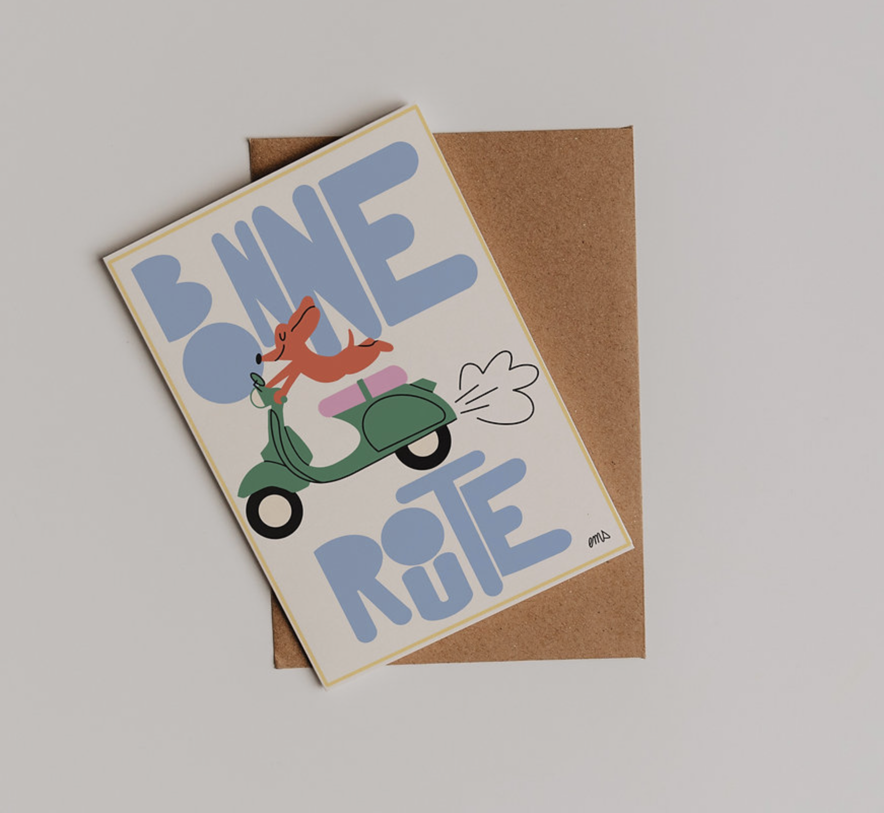 Carte Bonne Route – Émilie Bernstein – Image 3