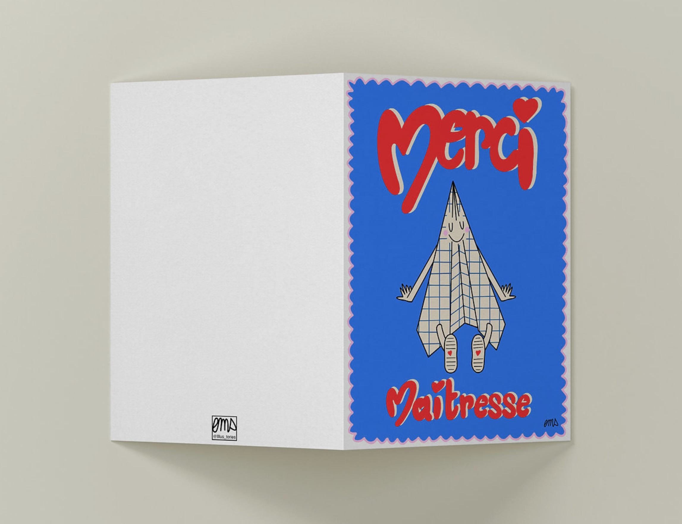 Carte Merci Maîtresse – Émilie Bernstein