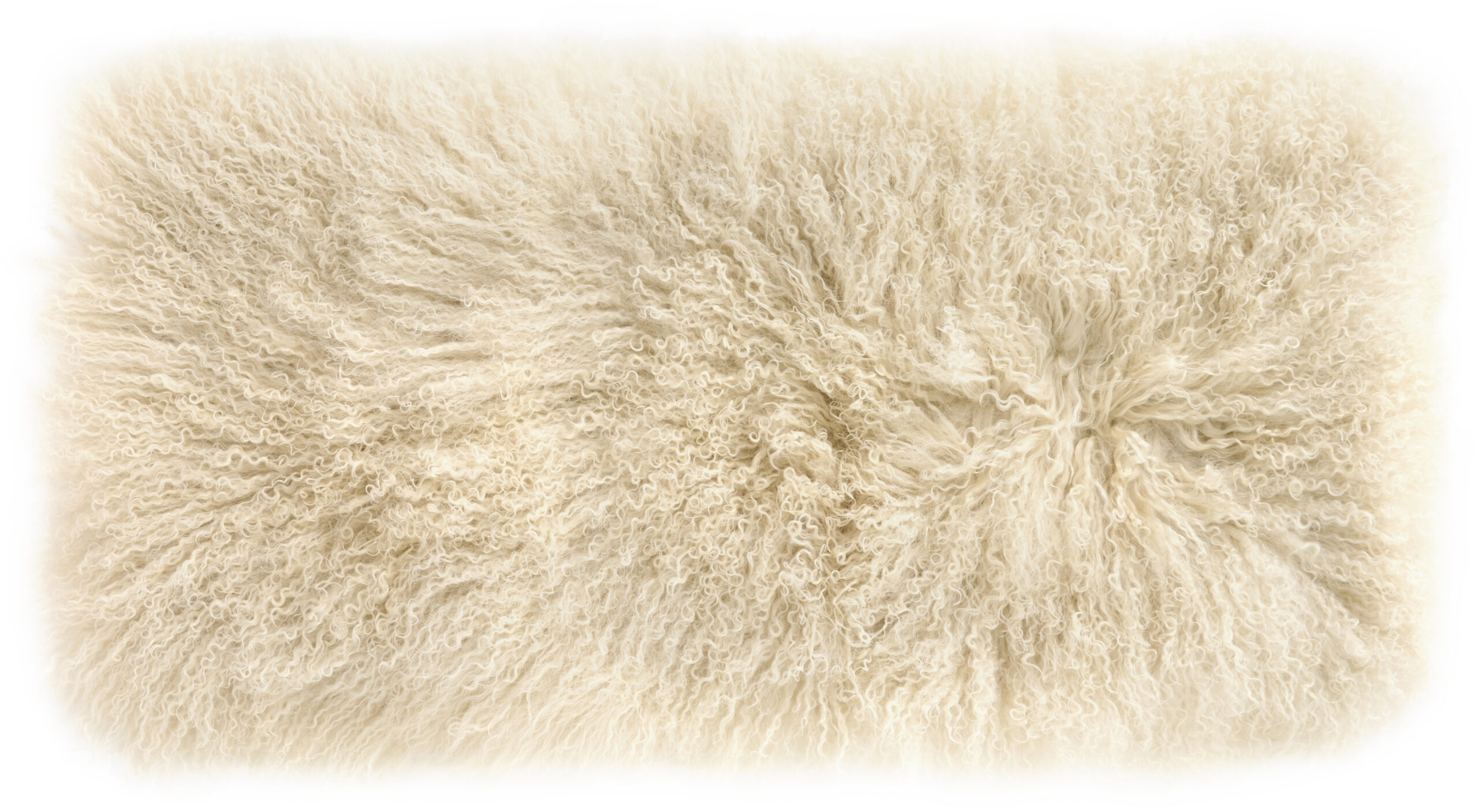 Coussin Cocooning en agneau Cream 40x80 cm – Ib Laursen – Image 5