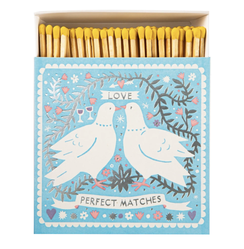 Boîte d’allumettes Love Colombes – Archivist Gallery