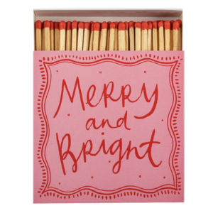 Boîte d’allumettes Merry & Bright Rose – Archivist Gallery