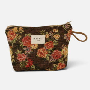 Petite trousse fleurie Pepi en jacquard – De La Mur