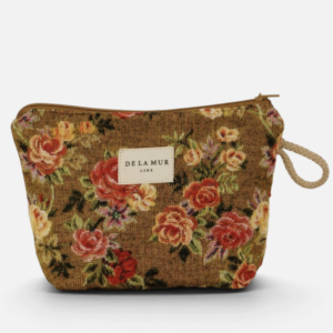 Petite trousse fleurie Esme en jacquard – De La Mur