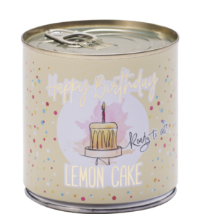 Gâteau d’anniversaire en boîte au citron – Wondercandle